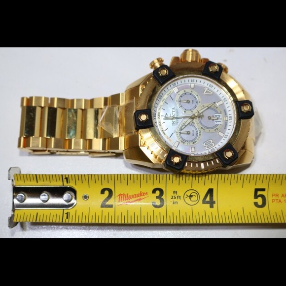 Invicta Reserve Octane Quartz Watch Gold tone - Picture 6 of 8